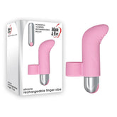 Precision Pleasure Enhancer - Adam & Eve Silicone Rechargeable Finger Vibe Finger and Tongue Vibrators
